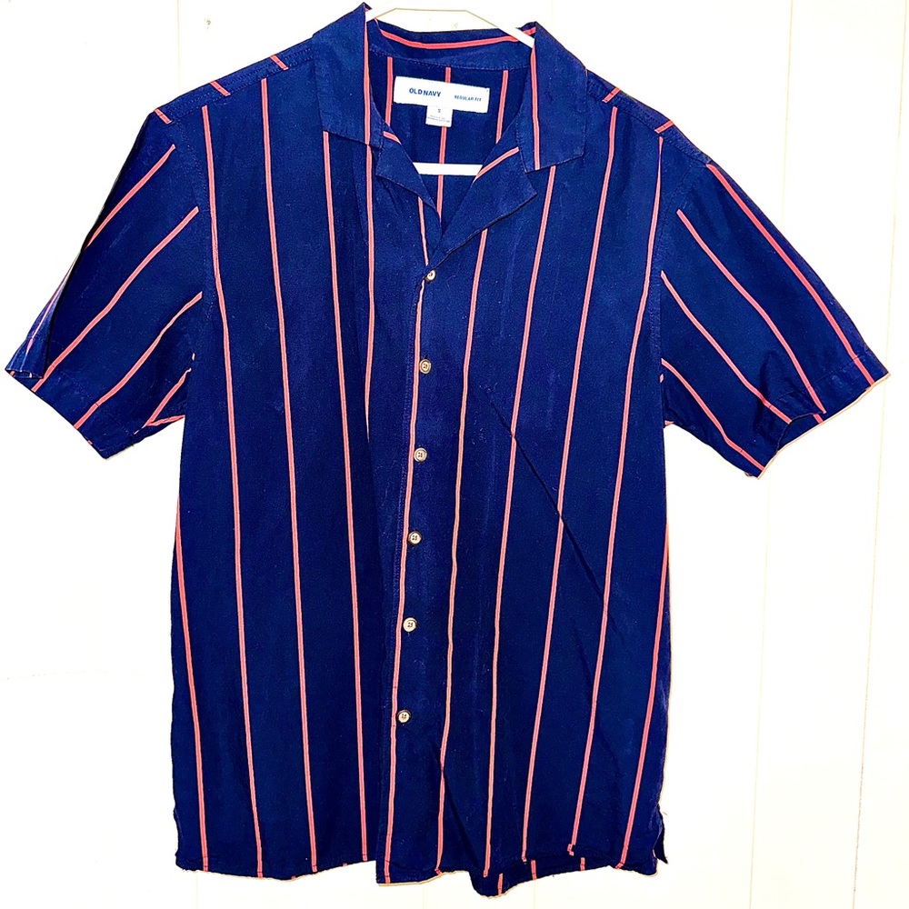 Button Down Shirt with Stripes